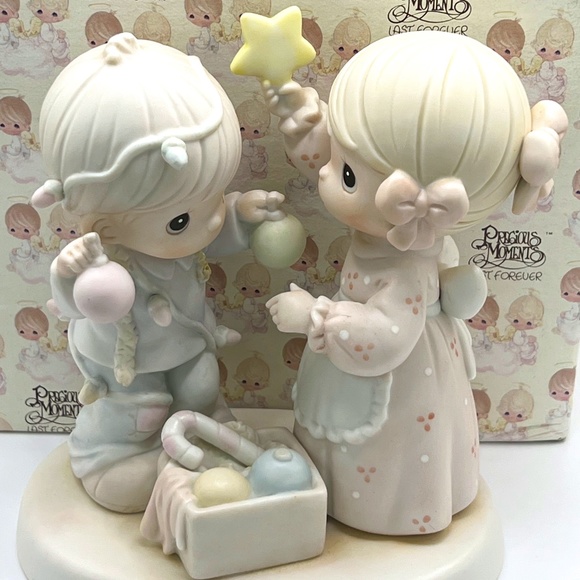 Precious Moments Other - Enesco Precious Moments 1992 "You Are My Favorite Star" Figurine: BNIB Vtg